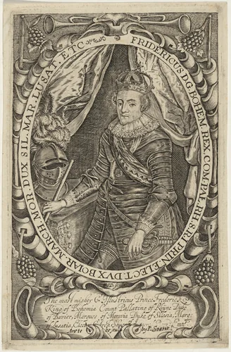 Frederick V, King of Bohemia by Francis Delaram, print, 1590-1627