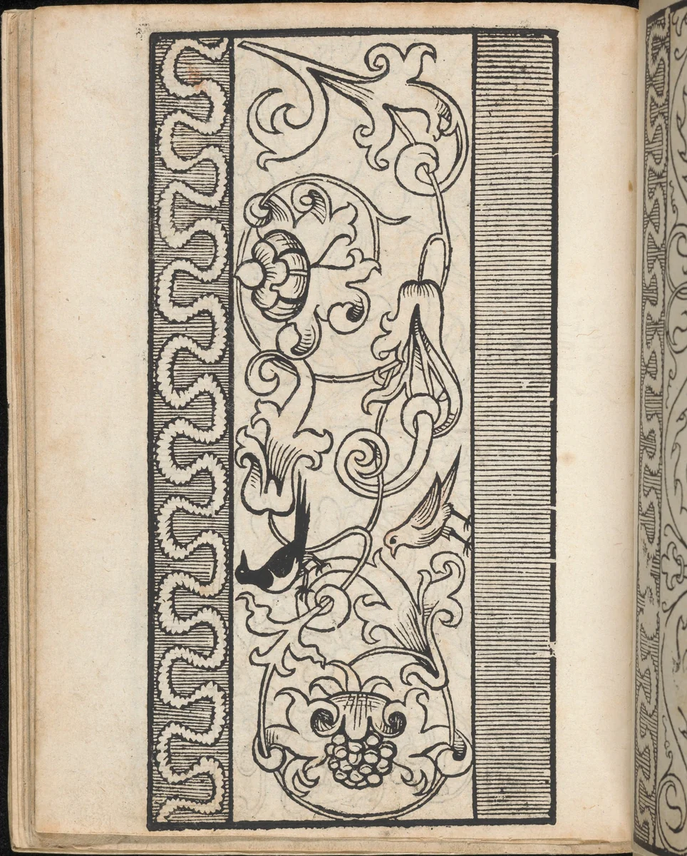 Ein new Modelbuch..., page 15 (verso) by Johann Schönsperger, book, 1524