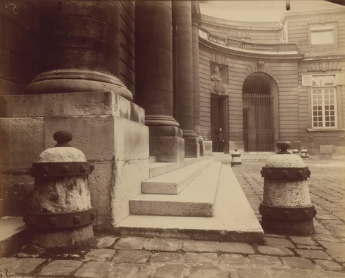 La Monnaie, quai Conti by Eugène Atget, photograph, 1905