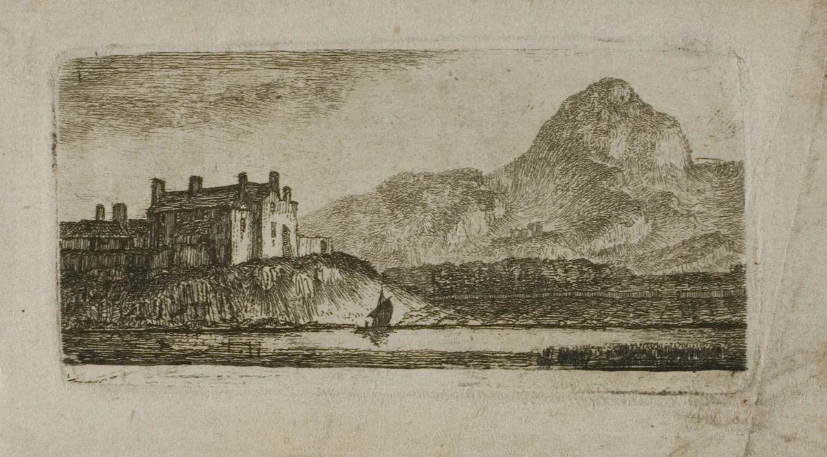 Arthur's Seat by John Clerk, print, 1748-1812