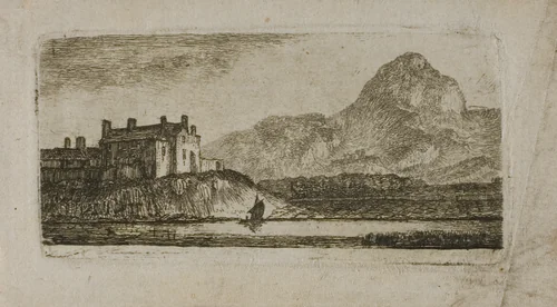 Arthur's Seat by John Clerk, print, 1748-1812