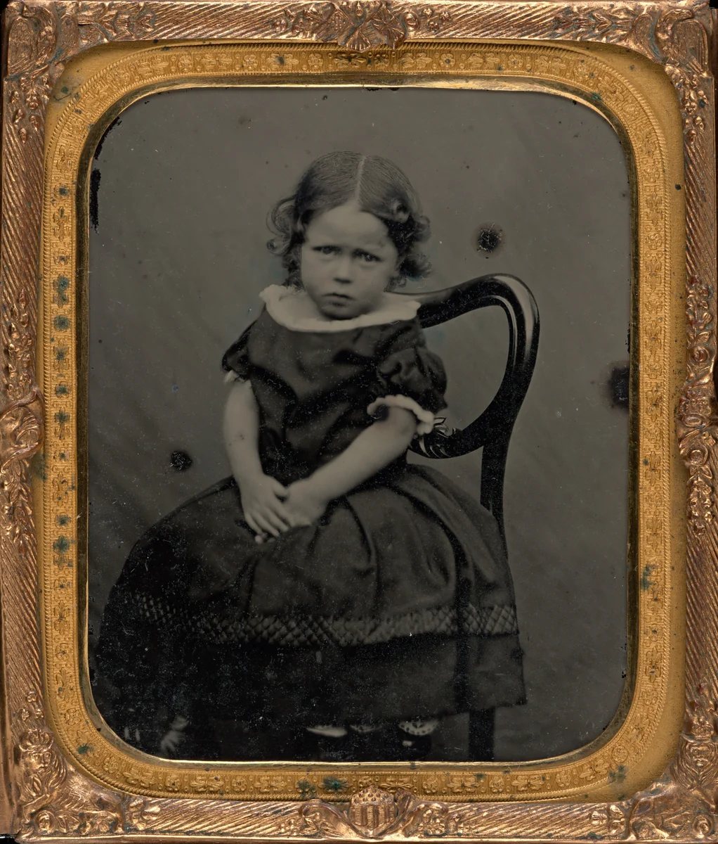Portrait of a Girl by British 19th Century, photograph, 1850-1860