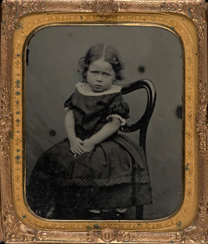 Portrait of a Girl by British 19th Century, photograph, 1850-1860