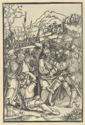 The Arrest of Christ, from Speculum passionis domini nostri Ihesu Christi by Hans Schäufelein, print, 1507