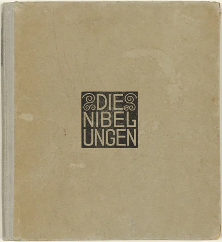 Die Nibelungen (The Nibelungs) by Carl Otto Czeschka, illustrated book, 1920