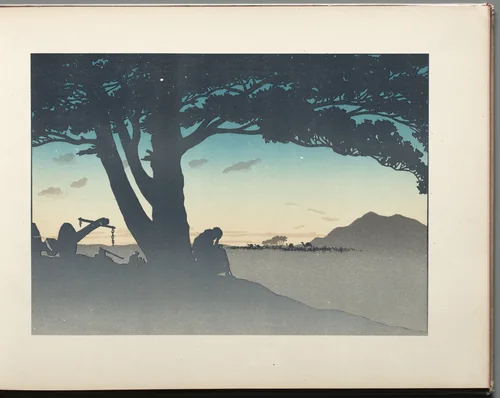 The Prodigal Son: page 17 by Henri Rivière, book, 1895