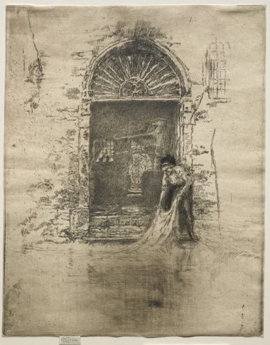 The Dyer by James McNeill Whistler, print, 1879-1880