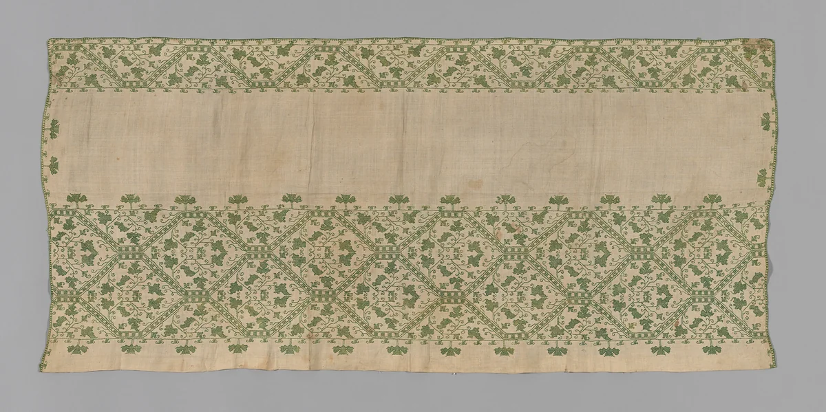 Cover by Italy, textile, 1601-1700