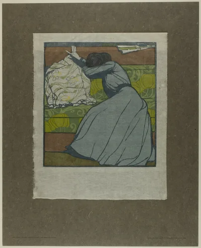 The Pillow by Maximilian Kurzweil, print, 1903