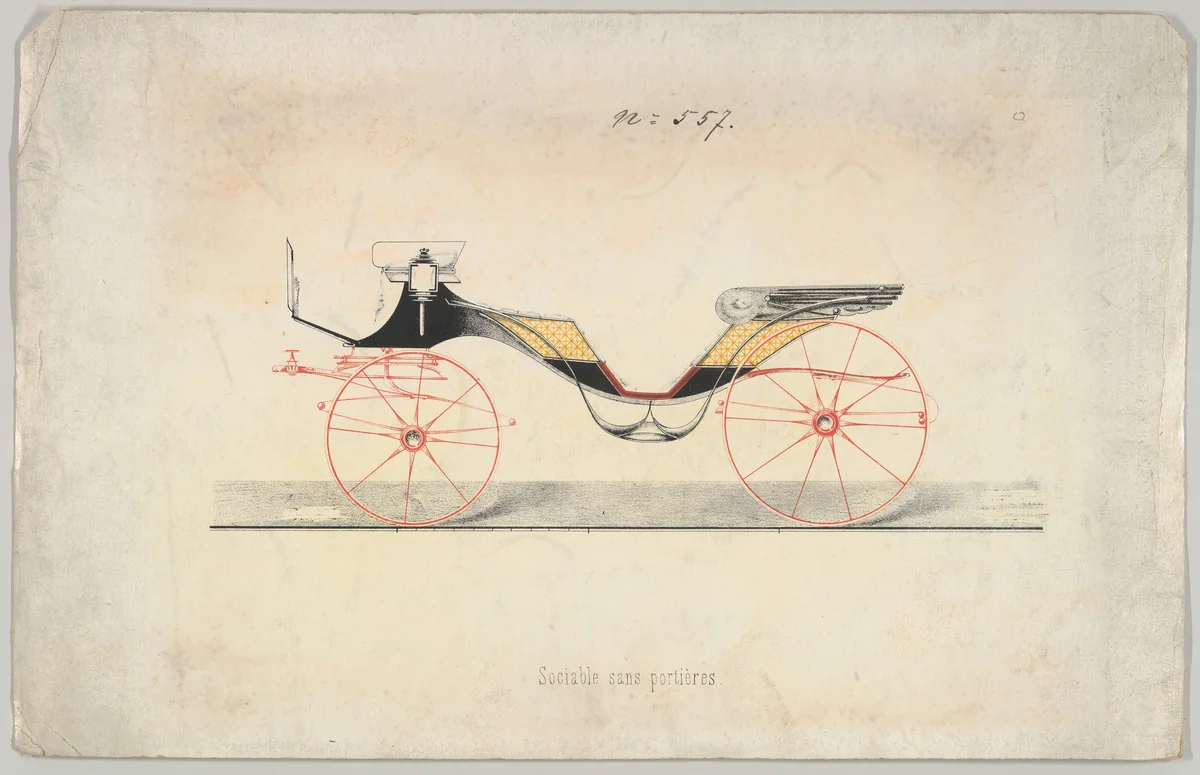 Sociable #557 by anonymous, print, 1865-1875