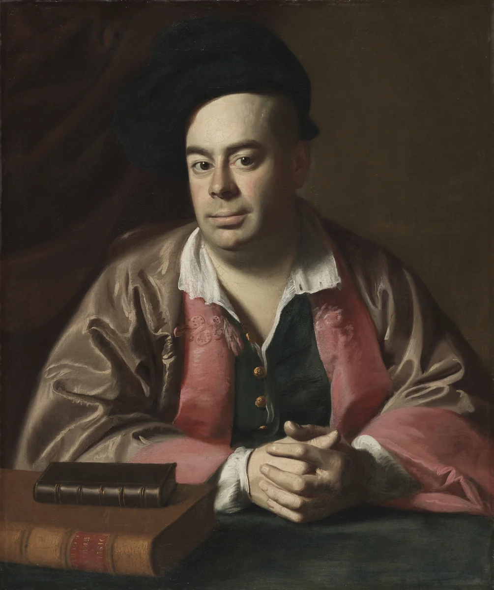 Nathaniel Hurd by John Singleton Copley, painting, 1760-1770