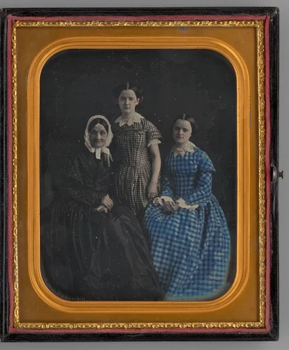 Untitled (Portrait of Three Women) by R. Emmert Churchill, other, 1860