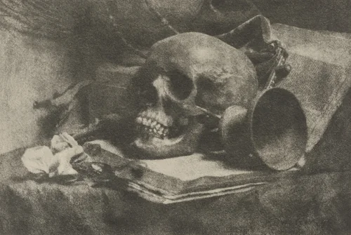 Stilleben by Hans Watzek, photograph, 1902