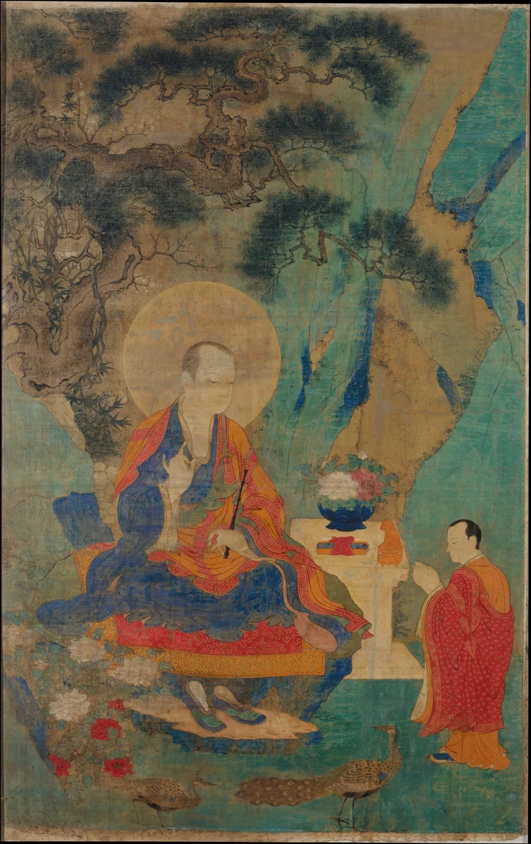 The Arhat Vajraputra by Unidentified Artist, painting, 1400-1499