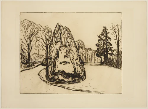 The Garden by Edvard Munch, print, 1902