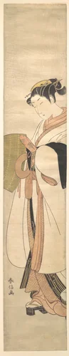 Young Purple by Suzuki Harunobu (鈴木春信), print, 1770