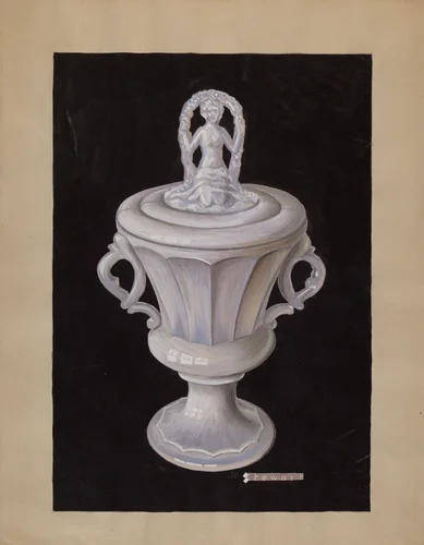 Sugar Bowl by Robert Stewart, index of american design, 1937