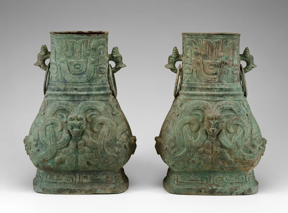 Paiar of Jars by China, other, -899--800