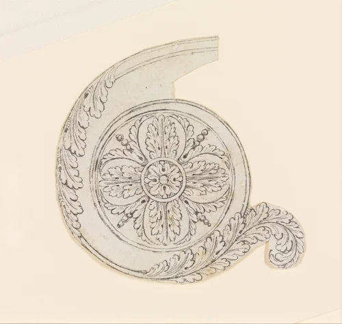 Design for the Decoration of Firearms by Nicolas Noël Boutet, drawing, 1770-1830