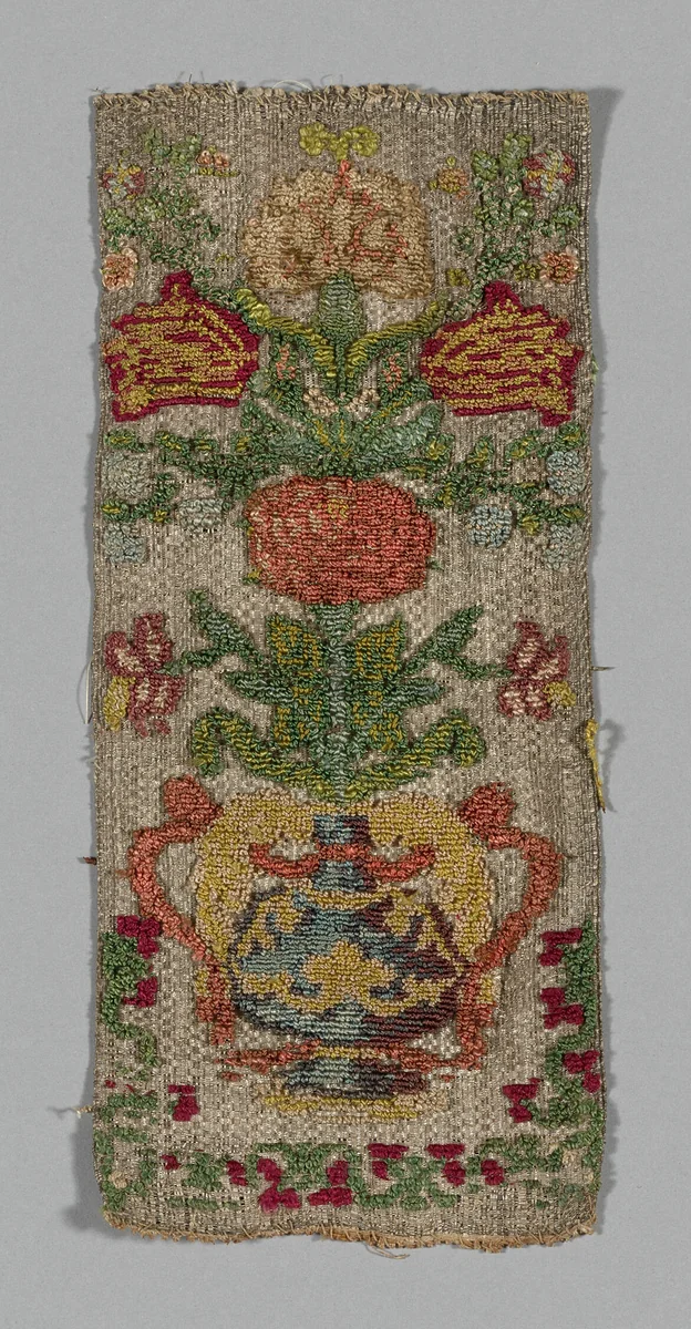 Fragment by Spain, textile, 1801-1900