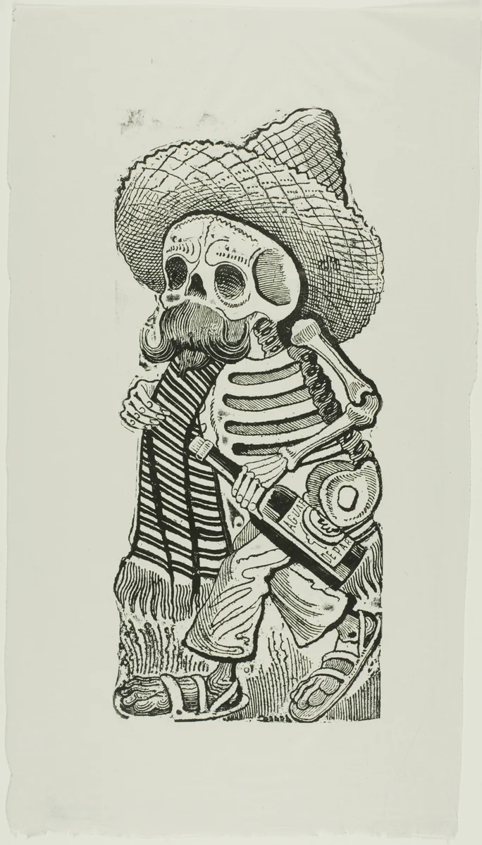 Calavera of Francisco Madero, from Calavera Maderista by José Guadalupe Posada, print, 1944