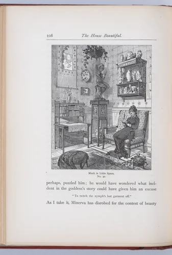 The House Beautiful, Essays on Beds and Tables, Stools and Candlesticks by Clarence Cook, book, 1878