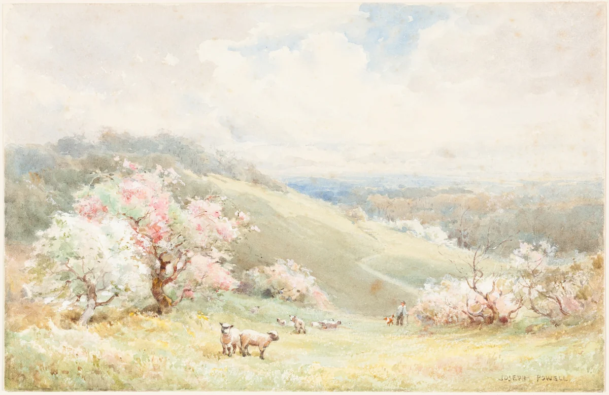 Spring by Joseph Rubens Powell, drawing, 1791-1895