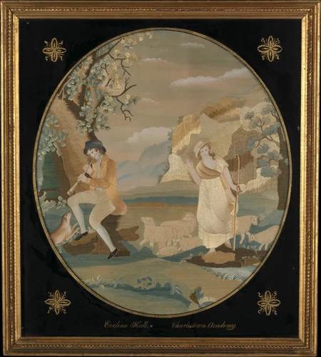 The Shepherdess of the Alps by Evelina Hull, artwork, 1809-1812