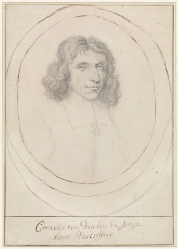 Portret van Cornelis van Dalen II by anonymous, drawing, 1660-1700