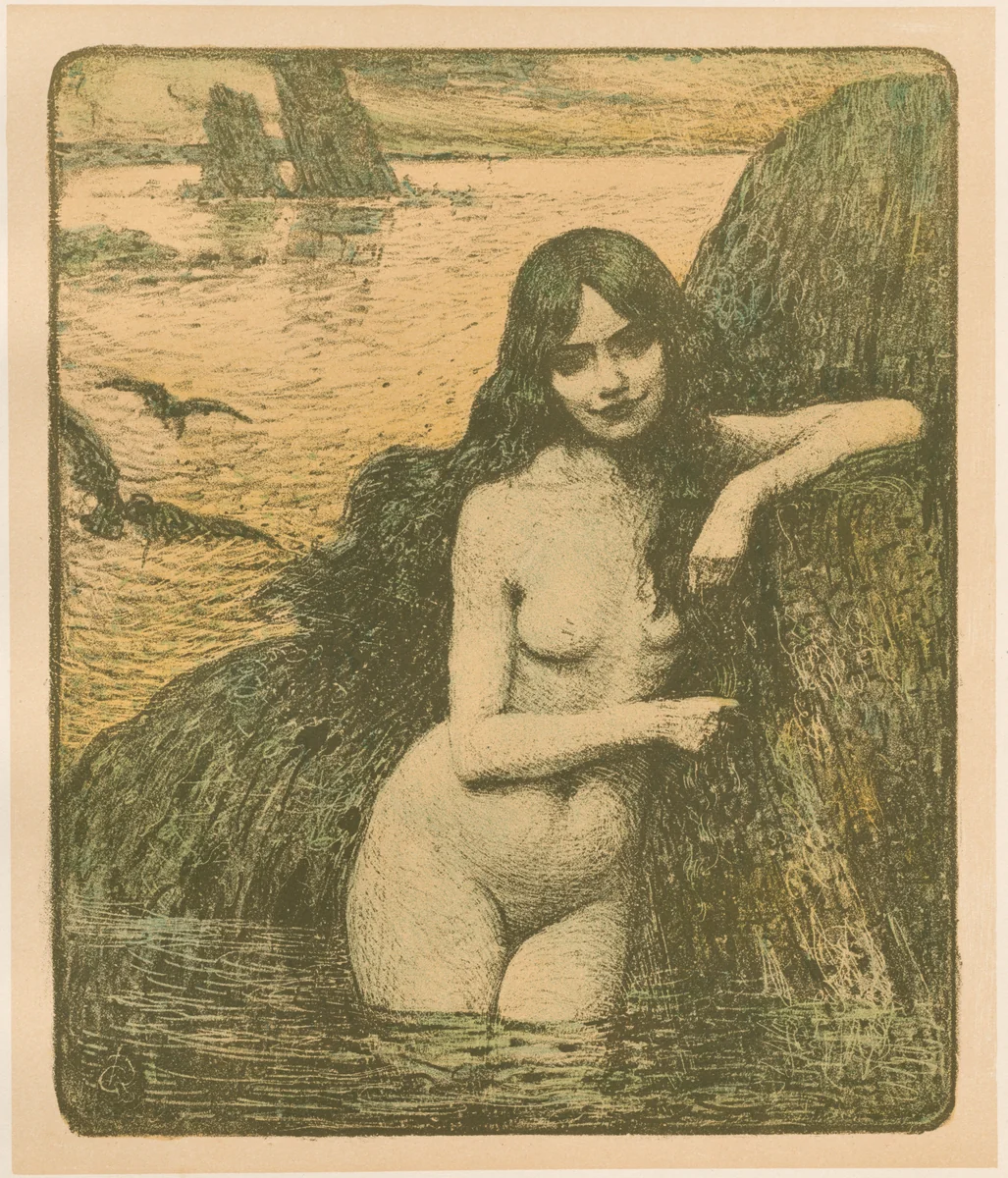 Sirène by Charles-François-Prosper Guérin, book, 1896