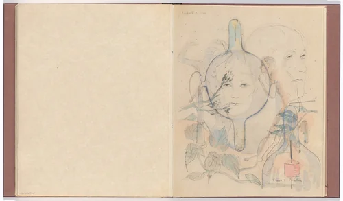 L'infinité de Dieu (The Infinity of God) from Le Peseur d'âmes (The Weigher of Souls) by Francis Picabia, illustrated book, 1931