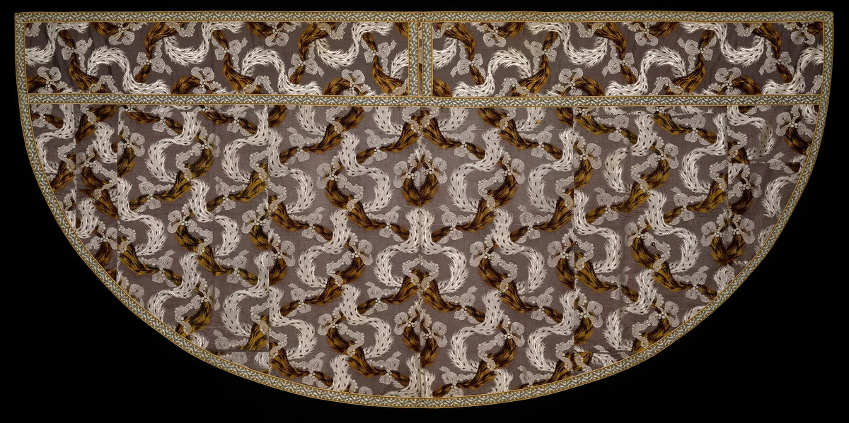 Cope with Self-Orphrey Band by France, textile, 1755-1775