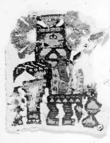 Patch by Lambayeque, textile, 1000-1476