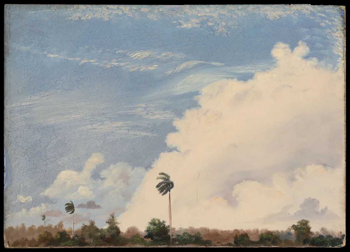 Sky – Northern Cuba by Charles Dewolf Brownell, artwork, 1853-1866
