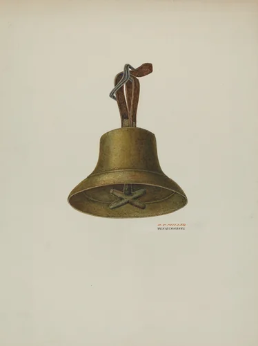 Brass Bell by William Kieckhofel
Randolph F. Miller, index of american design, 1940