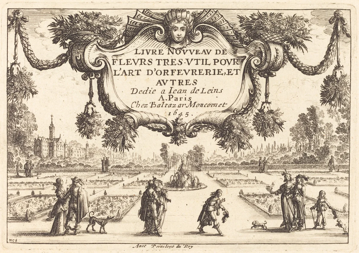 Title Page by Nicolas Cochin, print, 1645