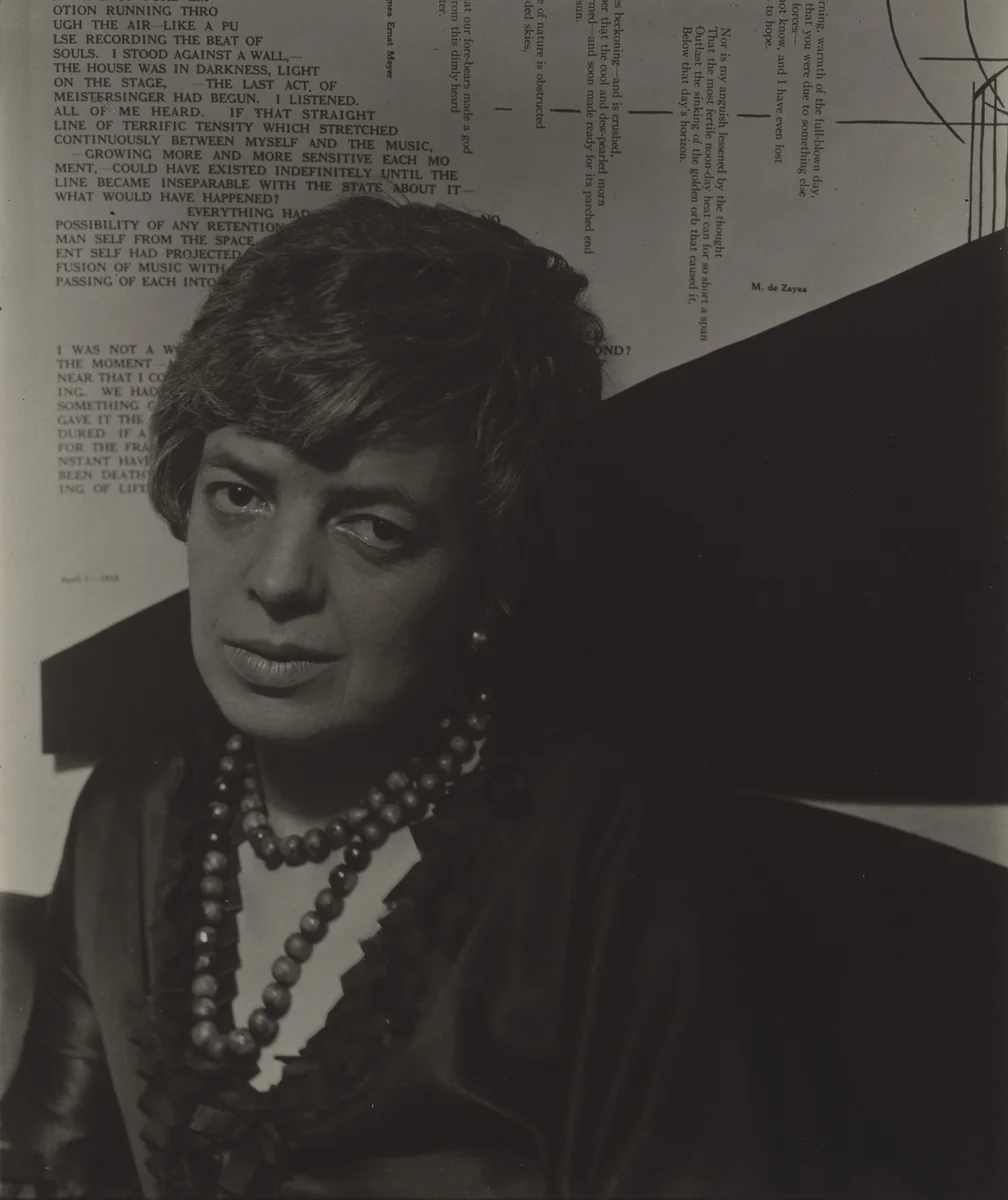 Katharine Dudley by Alfred Stieglitz, photograph, 1922