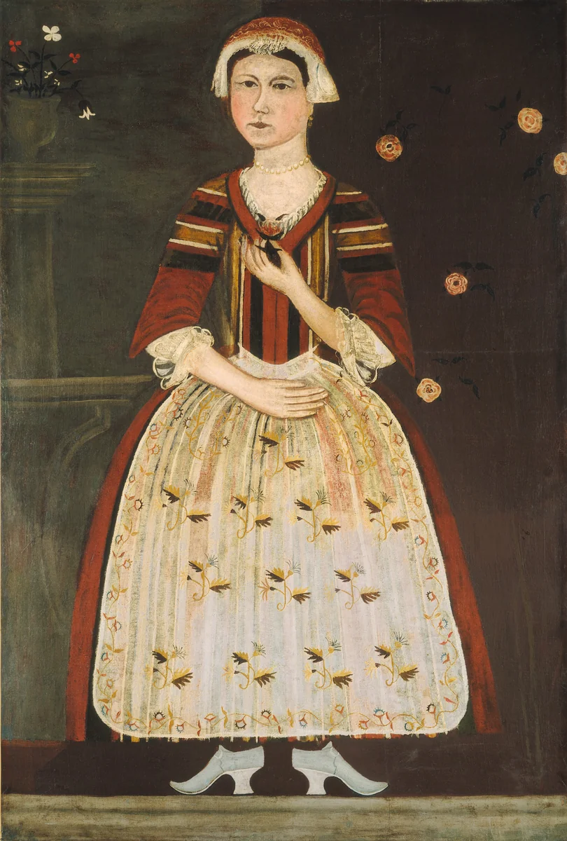 Catalyntje Post by American 18th Century, painting, 1747