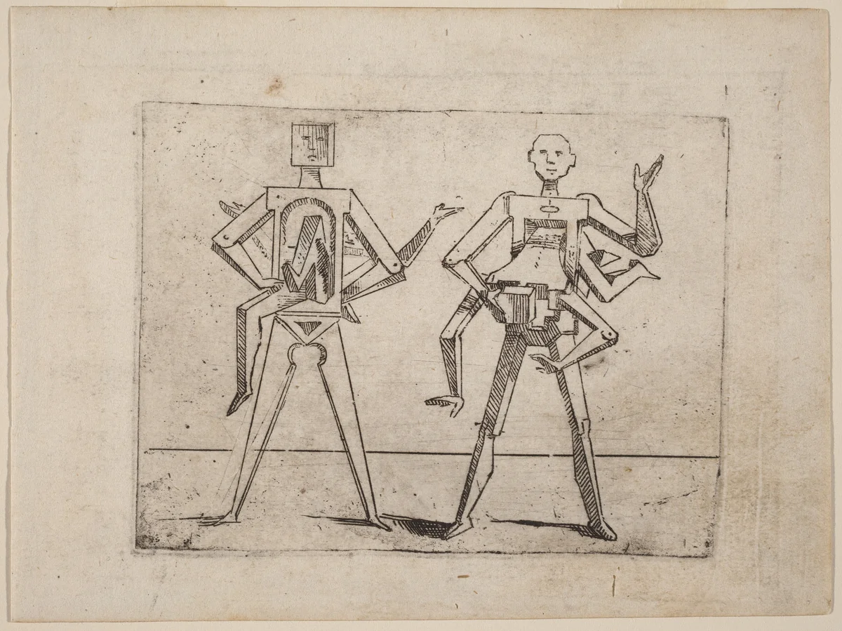 From "Bizzarie di varie Figure" by Giovanni Battista Bracelli, print, 1624