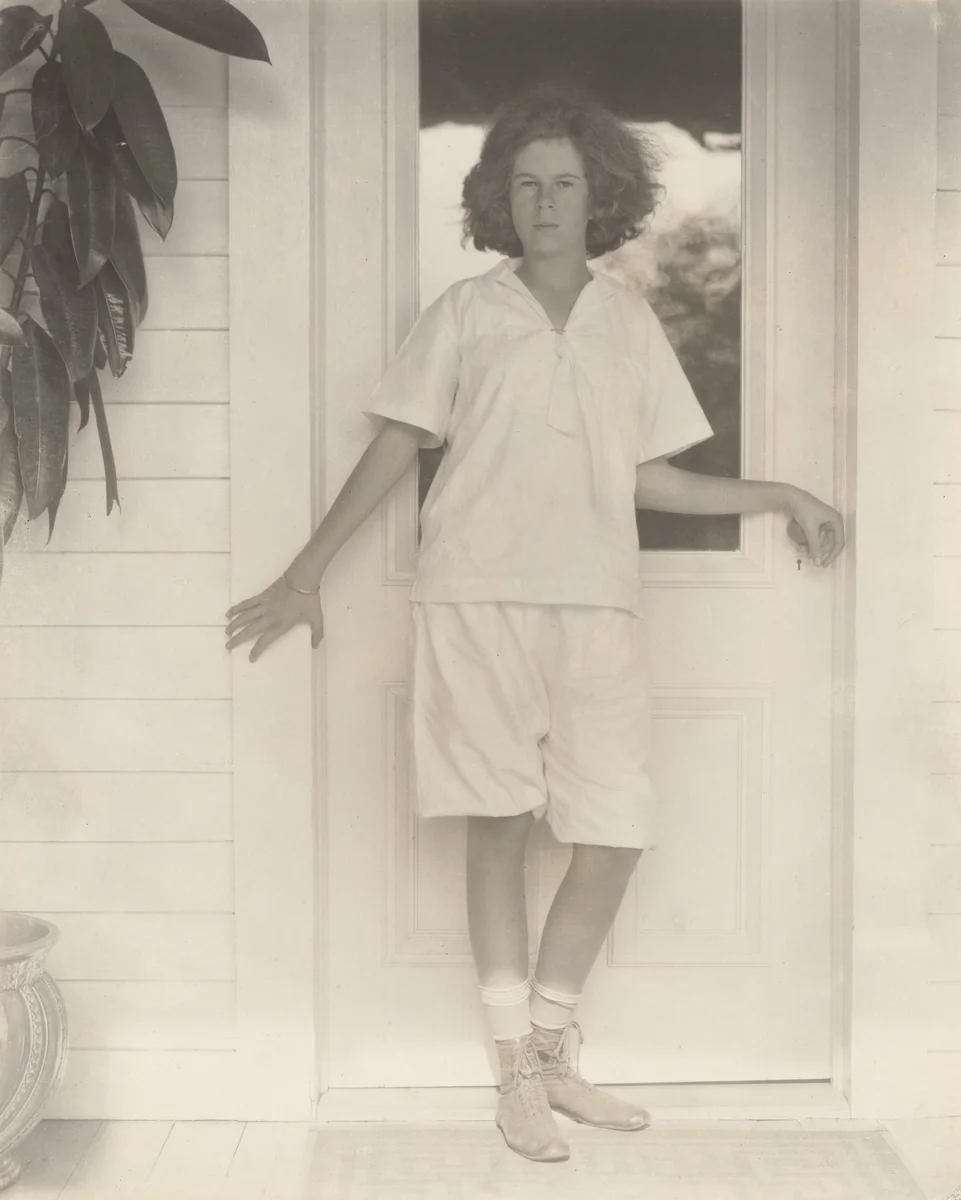 Georgia Engelhard by Alfred Stieglitz, photograph, 1920