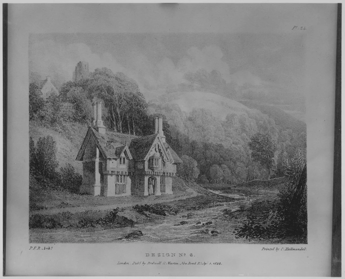 Rural Architecture, or a Series of Designs for Ornamental Cottages by Peter Frederick Robinson, book, 1823
