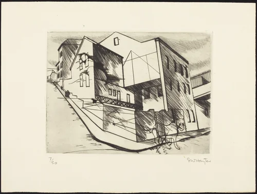 La Villette by Stanley William Hayter, portfolio, 1930