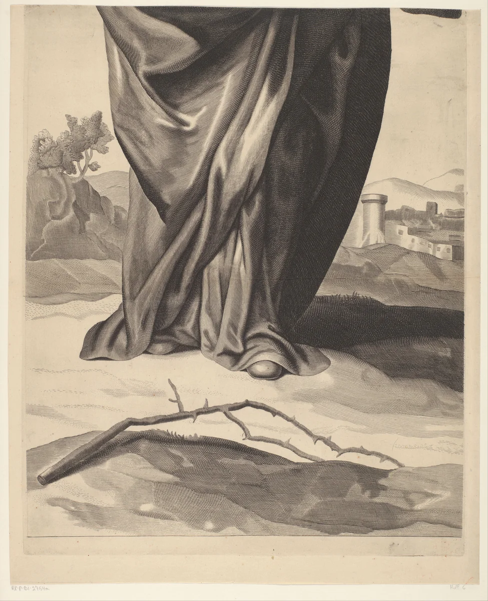 Maria by Mattheus Borrekens, print, 1650