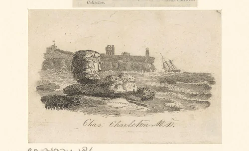 Ex libris van Chas. Charleton by Thomas Bewick, print, 1768-1828