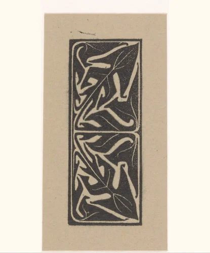 Bladwerk by Julie de Graag, print, 1901