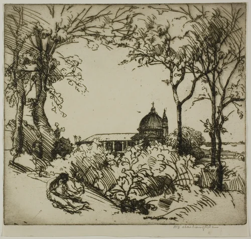 Idillio, Venezia by Donald Shaw MacLaughlan, print, 1908