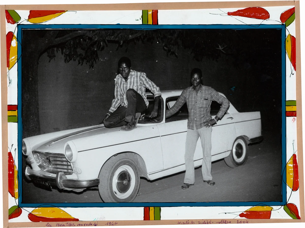 Les Beatles Bayada Di by Malick Sidibé, photograph, 1966-2004