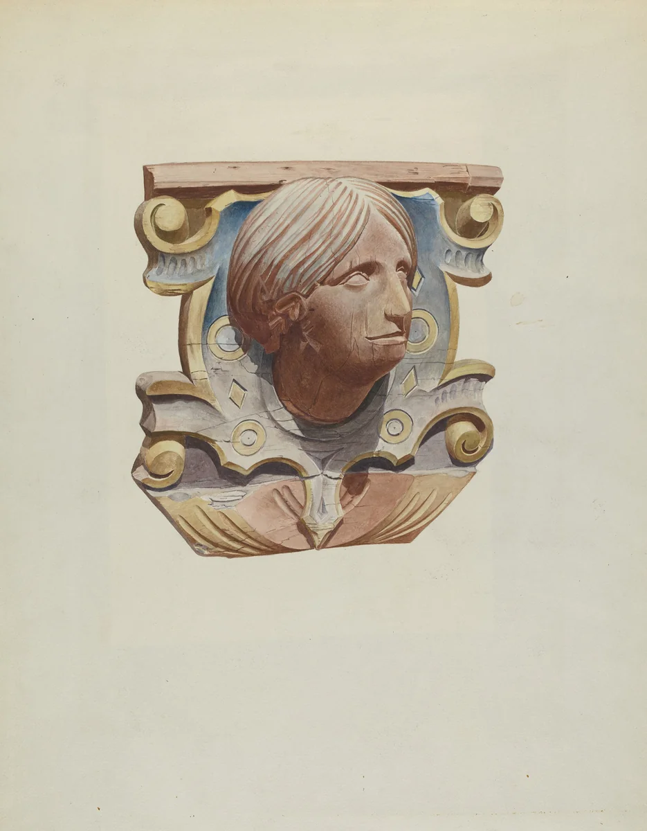 Stern Board by Alton K. Skillin, index of american design, 1935-1942