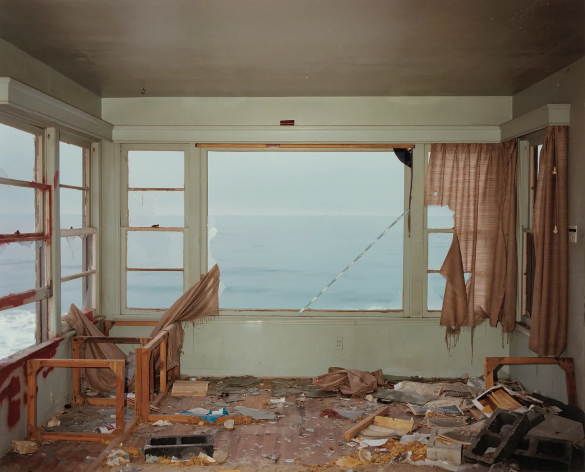 Zuma #1 by John Divola, photograph, 1977