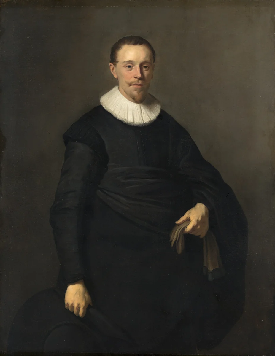 Portrait of a Man by Jacob Adriaensz Backer, painting, 1636